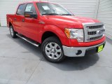 2013 Race Red Ford F150 XLT SuperCrew #81932786