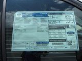 2013 Ford Expedition King Ranch Window Sticker