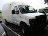 2008 Oxford White Ford E Series Cutaway E350 Commercial Moving Truck #81932896