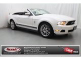 2012 Performance White Ford Mustang V6 Premium Convertible #81932873