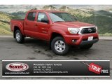 2013 Barcelona Red Metallic Toyota Tacoma V6 SR5 Double Cab 4x4 #81932434