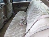 2000 Chevrolet Lumina Sedan Rear Seat