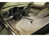 2012 BMW 7 Series 750Li Sedan Oyster Interior