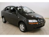 2006 Black Chevrolet Aveo LS Sedan #81988019