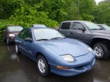 1999 Bright Blue Aqua Metallic Pontiac Sunfire SE Sedan #81987794