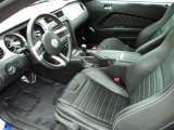 2013 Ford Mustang GT Premium Coupe Charcoal Black/Recaro Sport Seats Interior