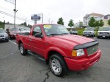 Bright Red Ford Ranger in 2003
