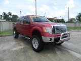 2011 Red Candy Metallic Ford F150 XLT SuperCab 4x4 #81987938