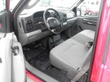 2007 Ford F250 Super Duty XL Regular Cab 4x4 Commercial Medium Flint Interior