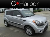 2013 Bright Silver Kia Soul + #81987461