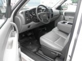 2012 Chevrolet Silverado 3500HD WT Extended Cab 4x4 Dark Titanium Interior