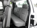 2012 Chevrolet Silverado 3500HD WT Extended Cab 4x4 Rear Seat