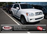 2005 Natural White Toyota Sequoia Limited 4WD #81987452