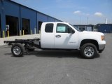 2013 Summit White GMC Sierra 2500HD Extended Cab 4x4 Chassis #81988135