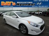 2013 Porcelain White Pearl Hyundai Sonata Hybrid Limited #82038773