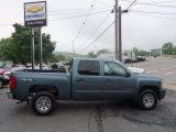 2010 Blue Granite Metallic Chevrolet Silverado 1500 LS Crew Cab 4x4 #82038569