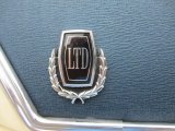 1977 Ford LTD Landau 4 Door Pillared Hardtop Marks and Logos