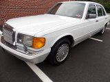 1991 Mercedes-Benz S Class 420 SEL Front 3/4 View