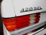 1991 Mercedes-Benz S Class 420 SEL Marks and Logos