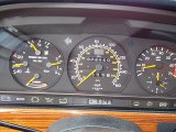 1991 Mercedes-Benz S Class 420 SEL Gauges