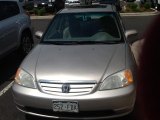 2001 Titanium Metallic Honda Civic EX Sedan #82058149