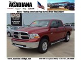 2009 Inferno Red Crystal Pearl Dodge Ram 1500 SLT Crew Cab 4x4 #82058204