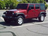 2011 Deep Cherry Red Jeep Wrangler Unlimited Sport 4x4 #82063298