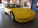 2000 Millennium Yellow Chevrolet Corvette Convertible #82063295