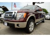 Lava Red Metallic Ford F150 in 2010