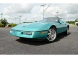 1990 Turquoise Metallic Chevrolet Corvette Coupe #82063424