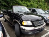 2001 Black Ford F150 XLT SuperCab 4x4 #82063529