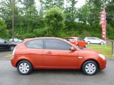 2008 Tango Red Hyundai Accent GS Coupe #82063225