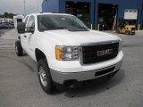 2013 GMC Sierra 2500HD Extended Cab Chassis Front 3/4 View