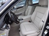 2014 Mercedes-Benz E 350 4Matic Sedan Silk Beige/Espresso Brown Interior