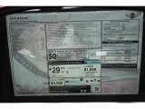 2013 Mini Cooper John Cooper Works Coupe Window Sticker