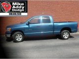 2006 Atlantic Blue Pearl Dodge Ram 1500 SLT Quad Cab #8196411