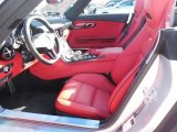 2013 Mercedes-Benz SLS AMG GT Roadster Classic Red designo Interior