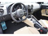 2013 Audi TT 2.0T quattro Coupe Luxor Beige Interior