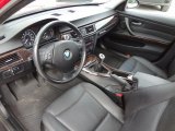 2006 BMW 3 Series 330xi Sedan Black Interior