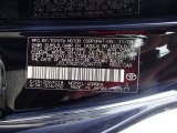 2009 Yaris Color Code for Black Sand Pearl - Color Code: 209