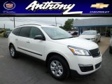 2013 White Chevrolet Traverse LS AWD #82098925