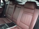 2011 BMW X6 xDrive35i Rear Seat