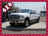 2007 Oxford White Clearcoat Ford F250 Super Duty King Ranch Crew Cab 4x4 #82098436