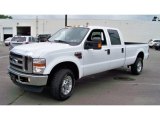 2009 Ford F350 Super Duty Lariat Crew Cab 4x4 Front 3/4 View