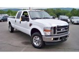 2009 Ford F350 Super Duty Lariat Crew Cab 4x4 Front 3/4 View