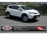 2013 Super White Toyota RAV4 XLE AWD #82098033