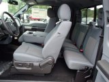 2013 Ford F250 Super Duty XLT SuperCab 4x4 Steel Interior
