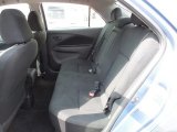 2012 Toyota Yaris Sedan Rear Seat
