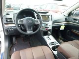 2014 Subaru Outback 2.5i Limited Saddle Brown Interior
