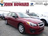 2013 Camellia Red Pearl Subaru Impreza 2.0i 4 Door #82161415